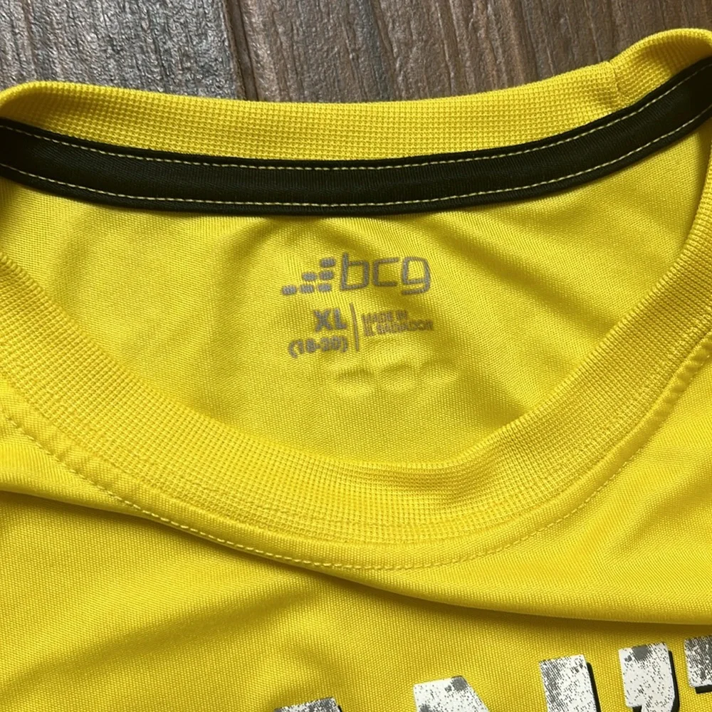 BCG Boys‎ Shirt XL Performance Top 18-20 Yellow